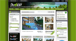 Desktop Screenshot of invest-thailande.com